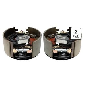 12-1/4 x 5 Electric Brake Assembly Pair 12k-15k WA-77-1212 7-Bolt